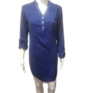 Blue Denim Shirt Dress size Small